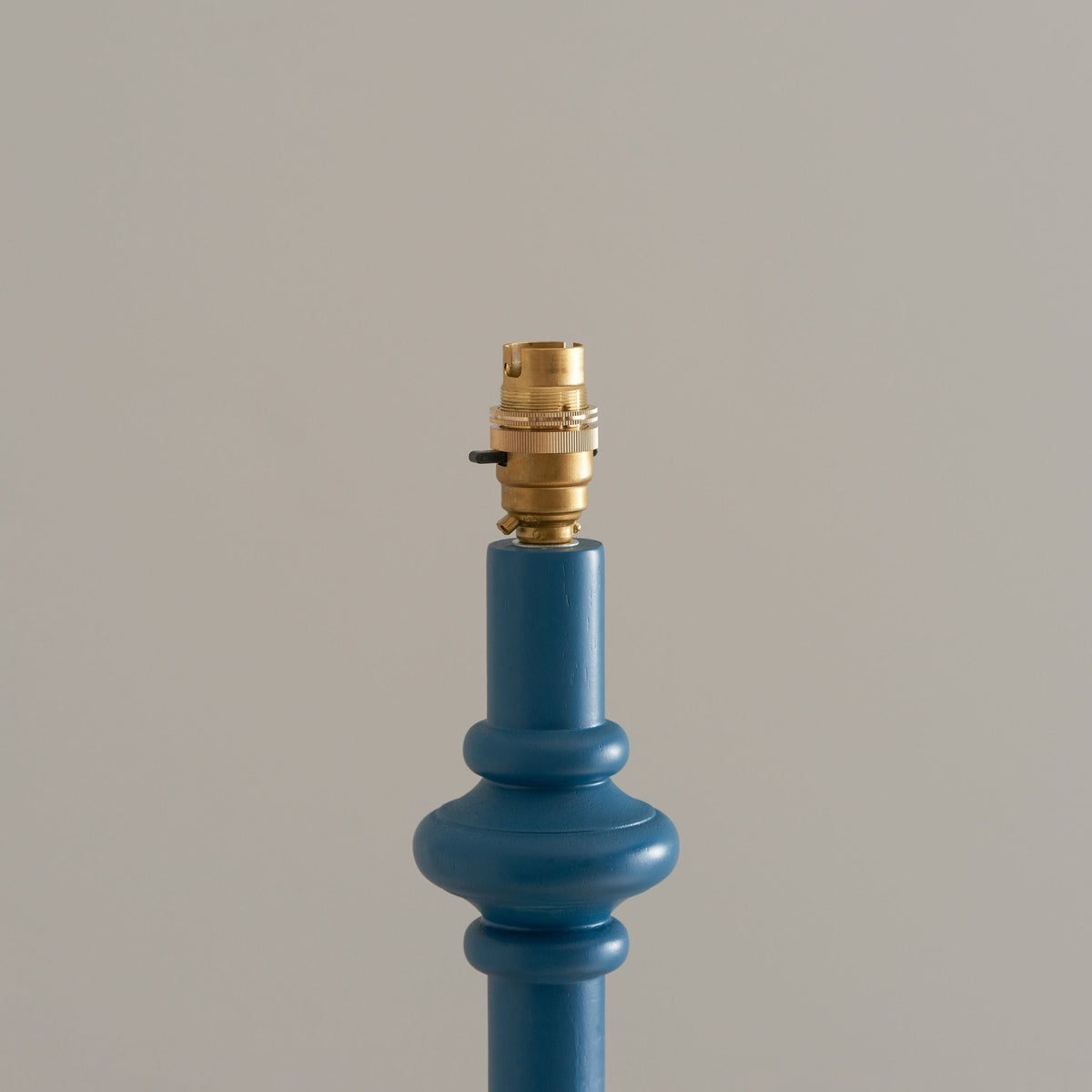 Bodhi Lighting Carnival Floor Lamp Base Satin Marlin Blue House of Isabella UK