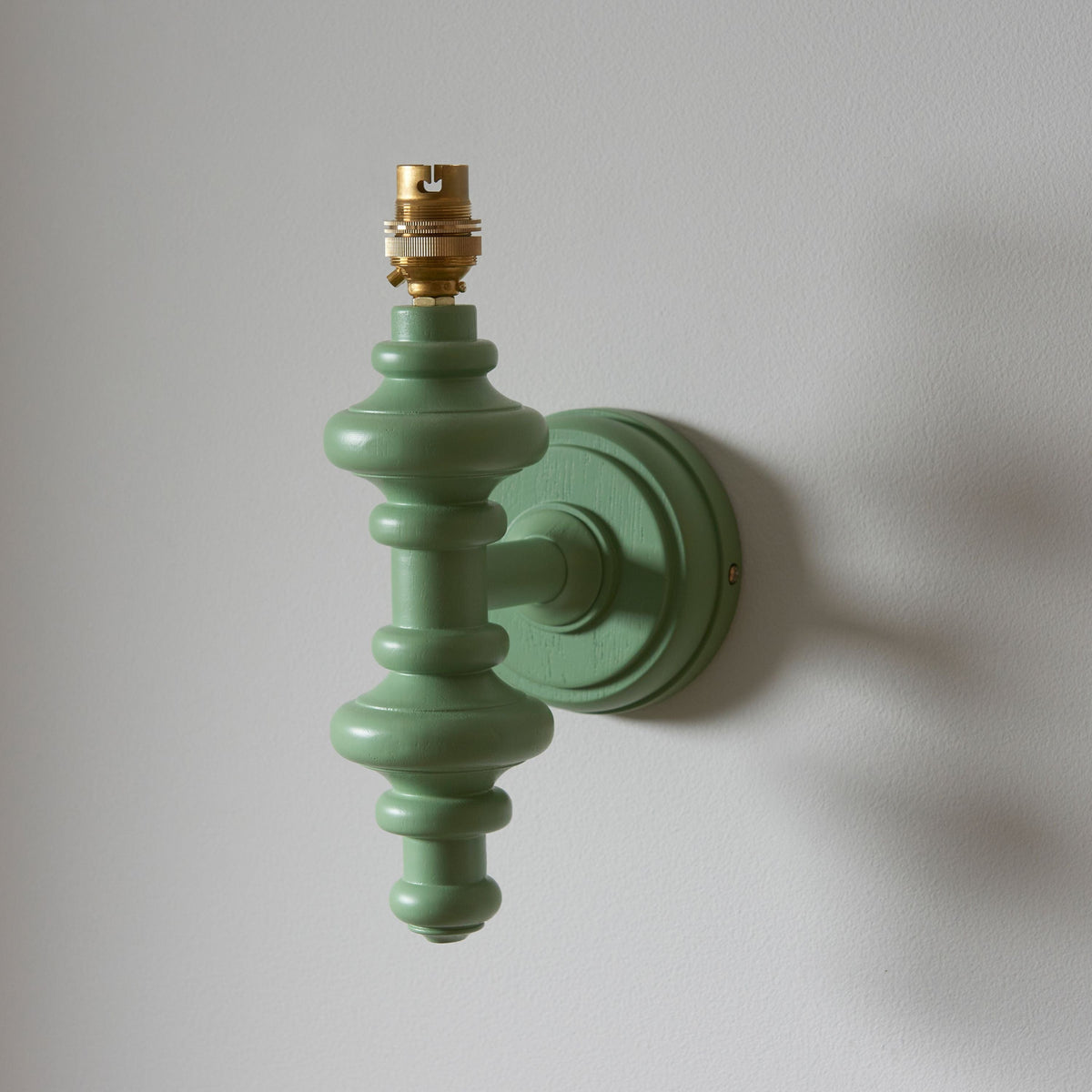 Bodhi Lighting Carnival Wall Light Fitting Satin Cotsbro Green House of Isabella UK