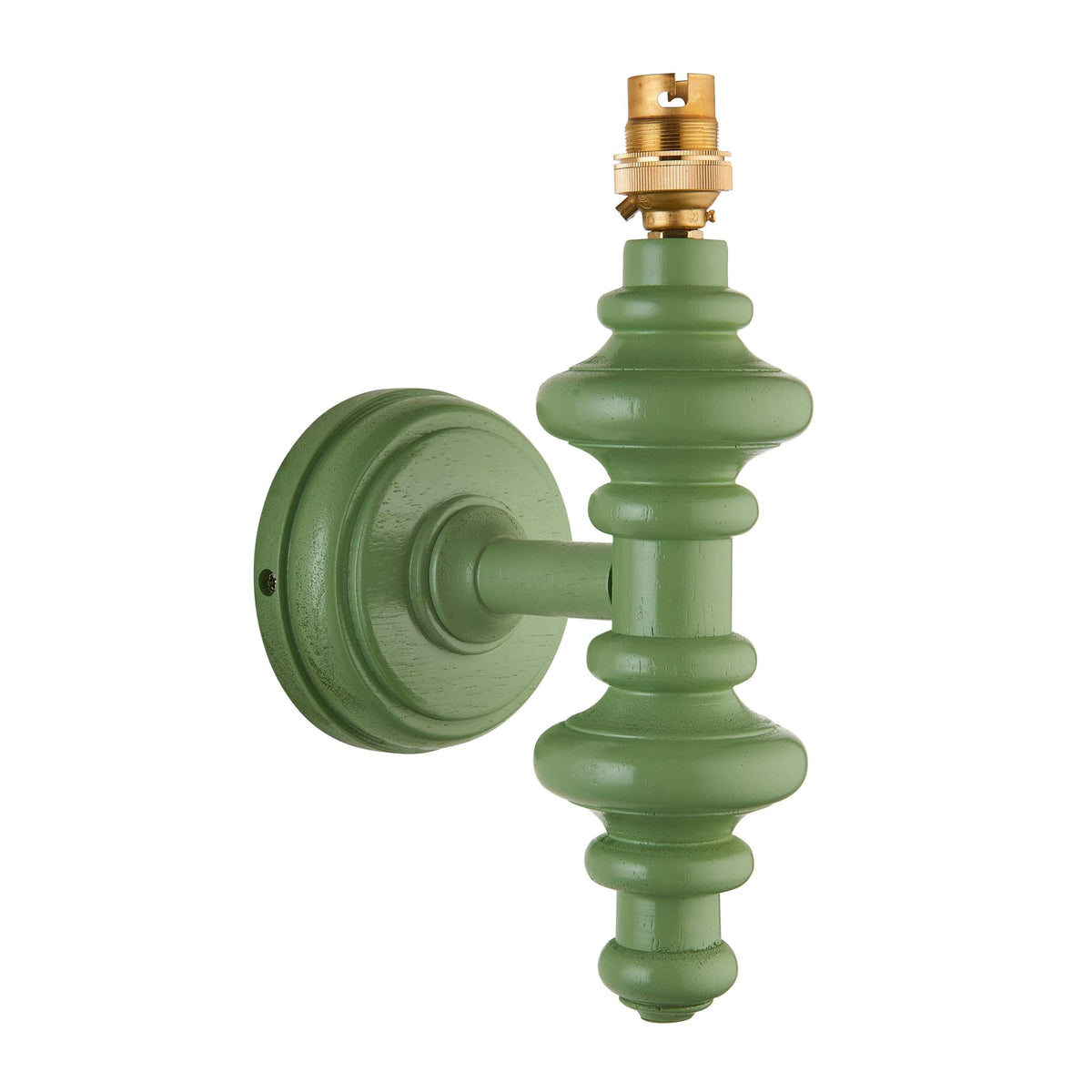 Bodhi Lighting Carnival Wall Light Fitting Satin Cotsbro Green House of Isabella UK