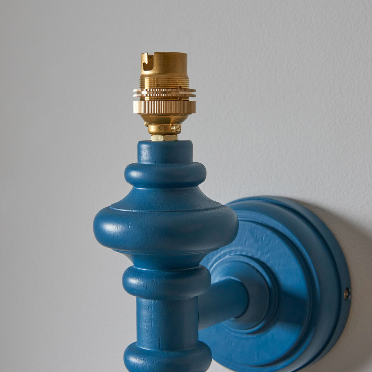 Bodhi Lighting Carnival Wall Light Fitting Satin Marlin Blue House of Isabella UK