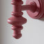 Bodhi Lighting Carnival Wall Light Fitting Satin Pink Clay House of Isabella UK