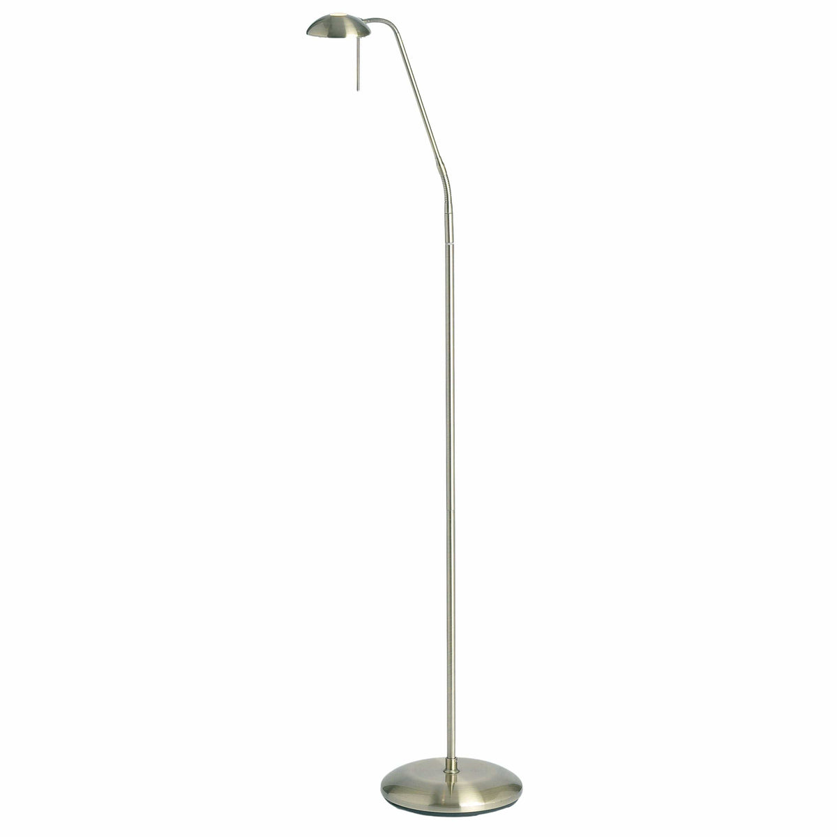 Carwynnen Floor Lamp Antique Brass.