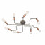 Catcott 8 Ceiling Light - Copper.