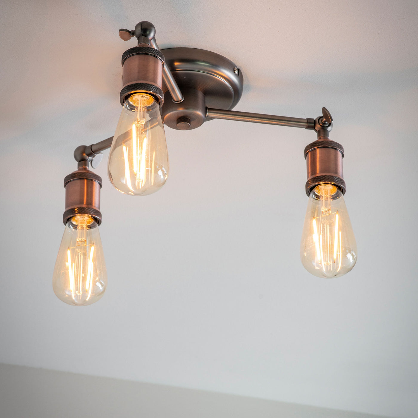 Bodhi Lighting Catcott Ceiling Light - Copper House of Isabella UK