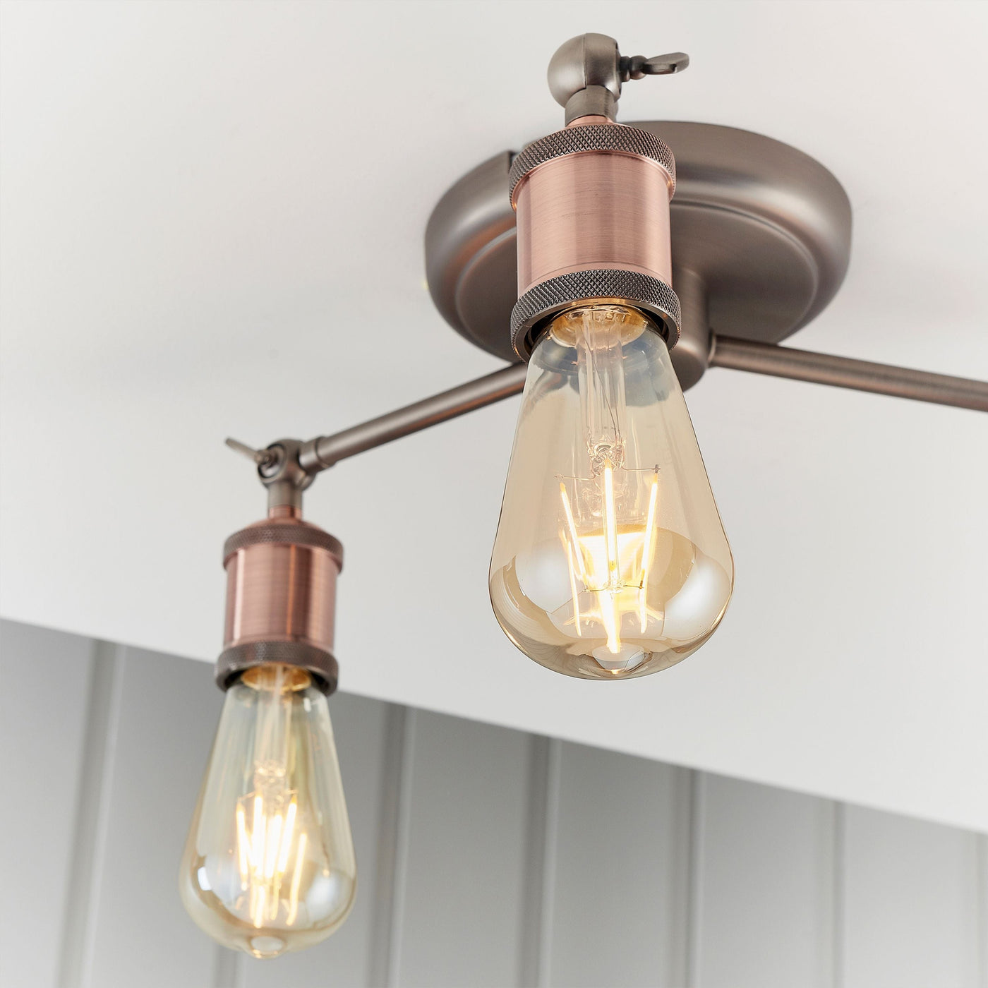 Bodhi Lighting Catcott Ceiling Light - Copper House of Isabella UK