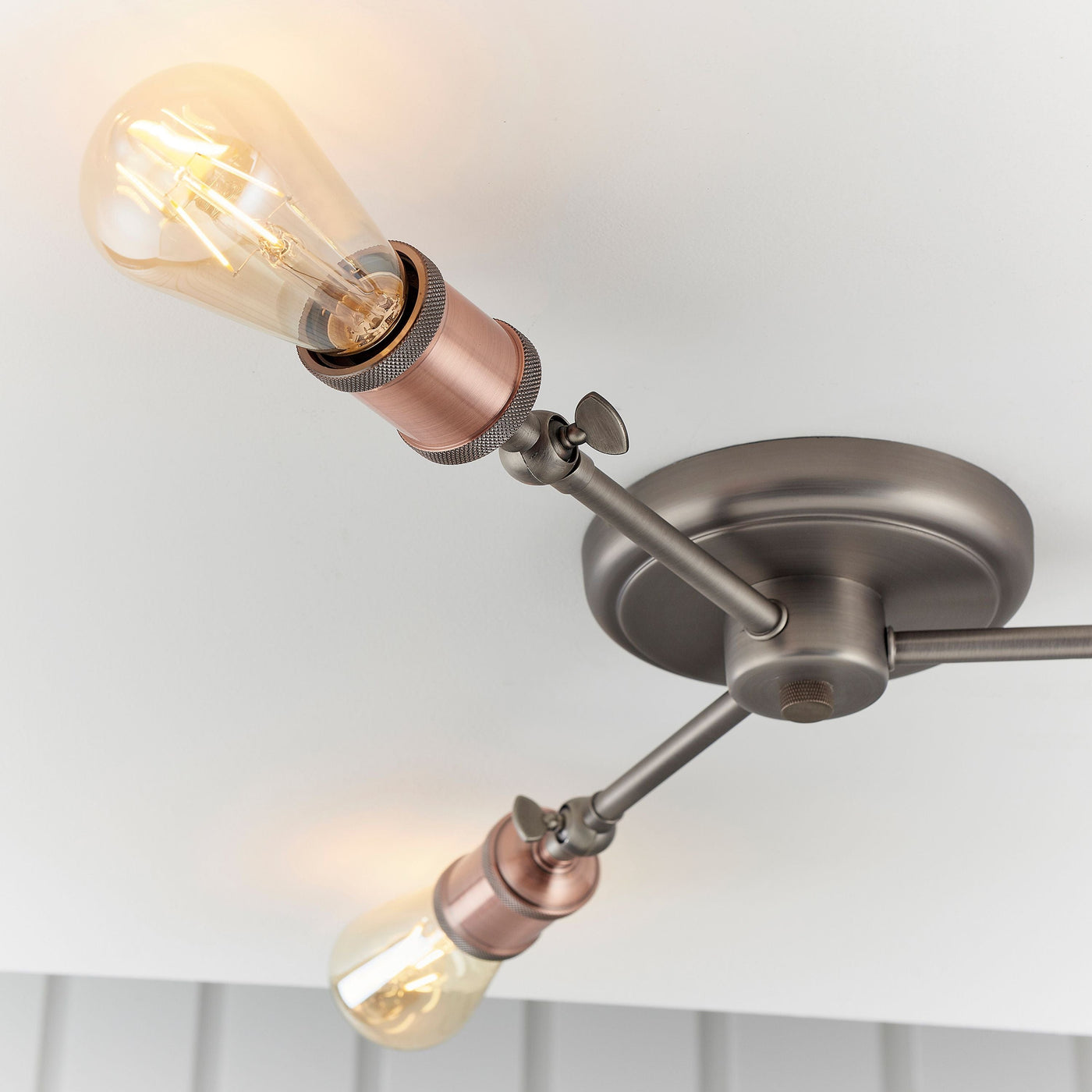 Bodhi Lighting Catcott Ceiling Light - Copper House of Isabella UK