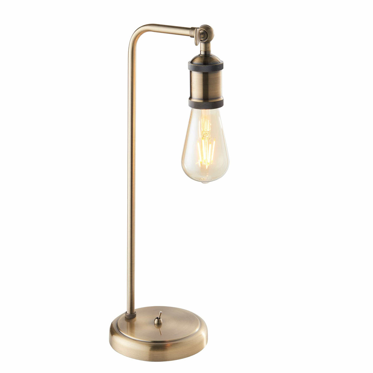Catcott Lamp - Antique Brass.