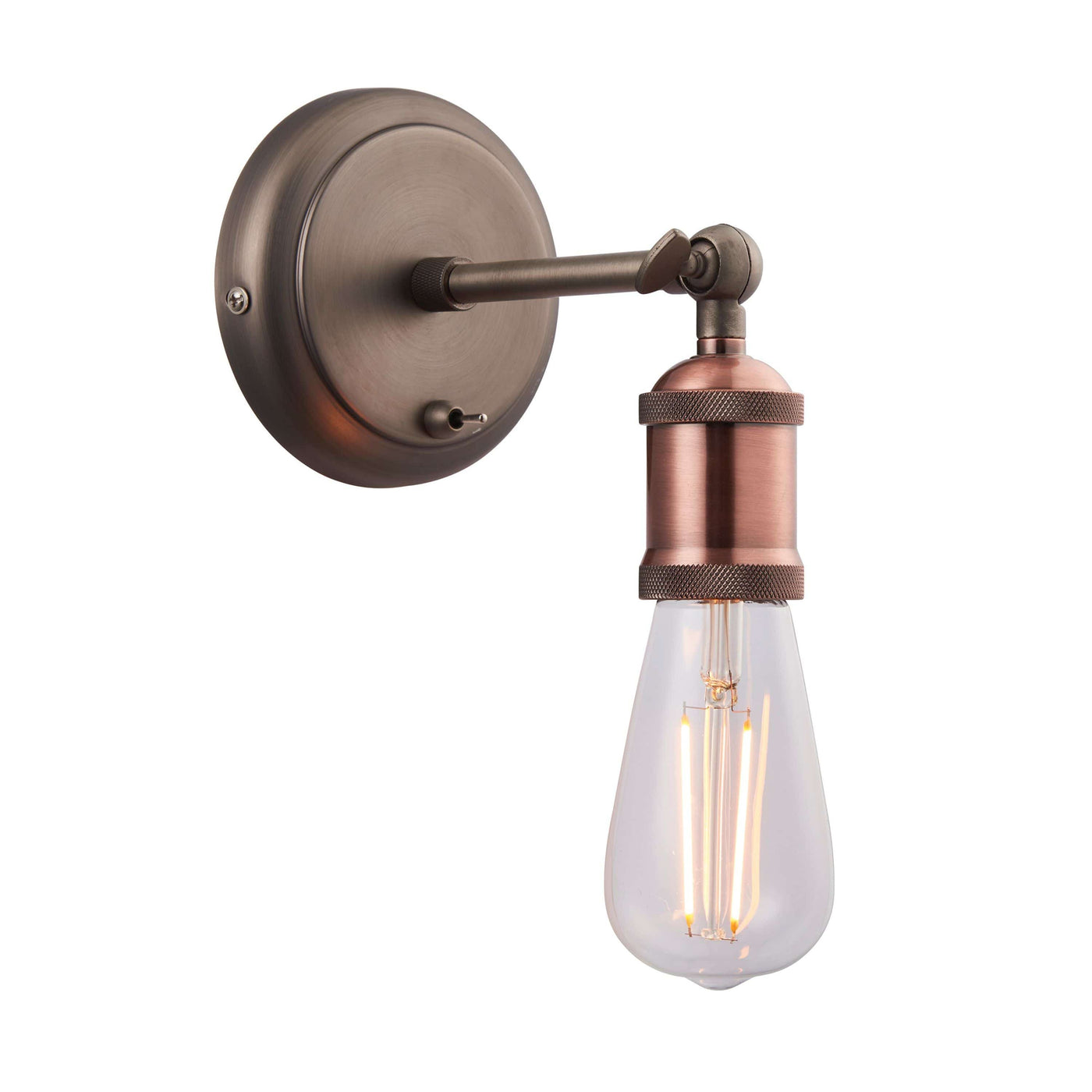 Bodhi Lighting Catcott Wall Light - Copper House of Isabella UK