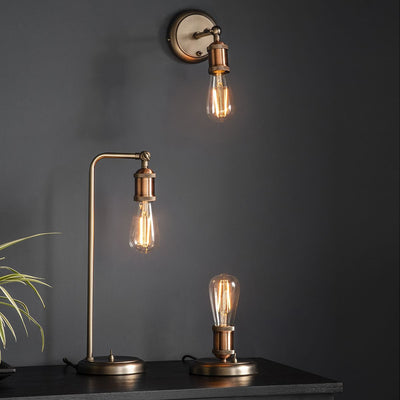 Bodhi Lighting Catcott Wall Light - Copper House of Isabella UK