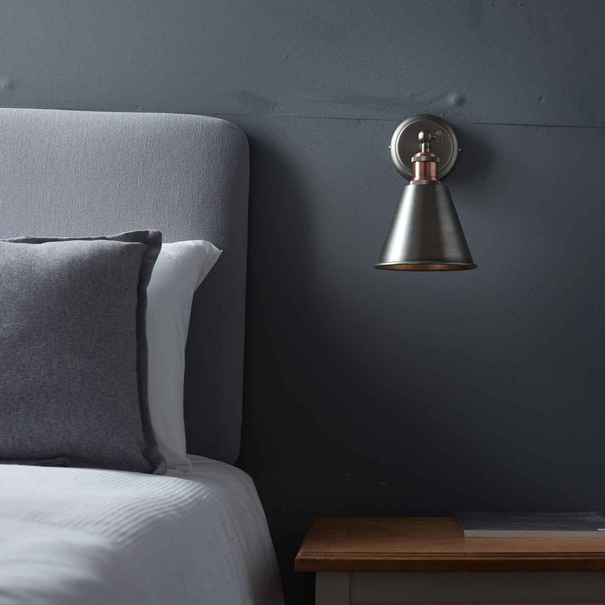 Catcott Wall Light - Silver.