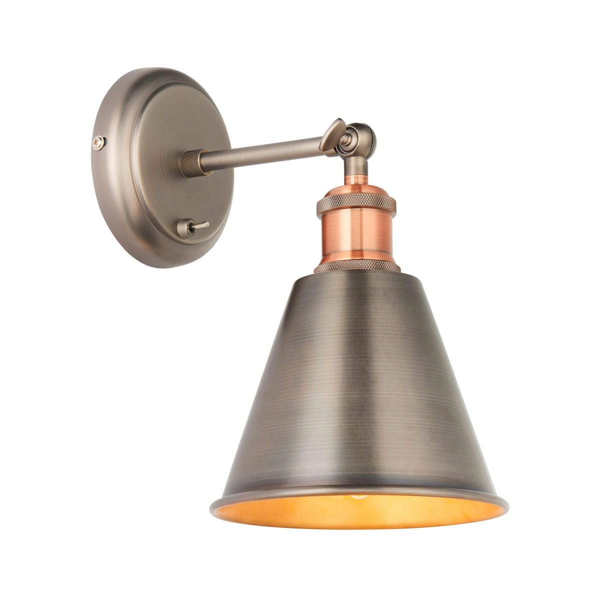 Bodhi Lighting Catcott Wall Light - Silver House of Isabella UK