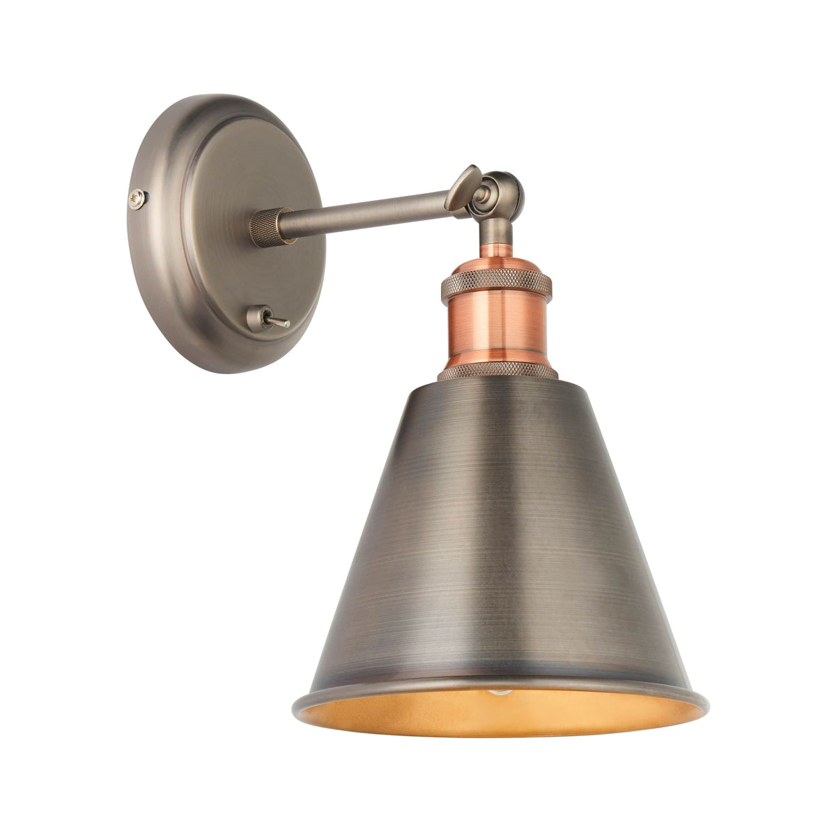 Bodhi Lighting Catcott Wall Light - Silver House of Isabella UK
