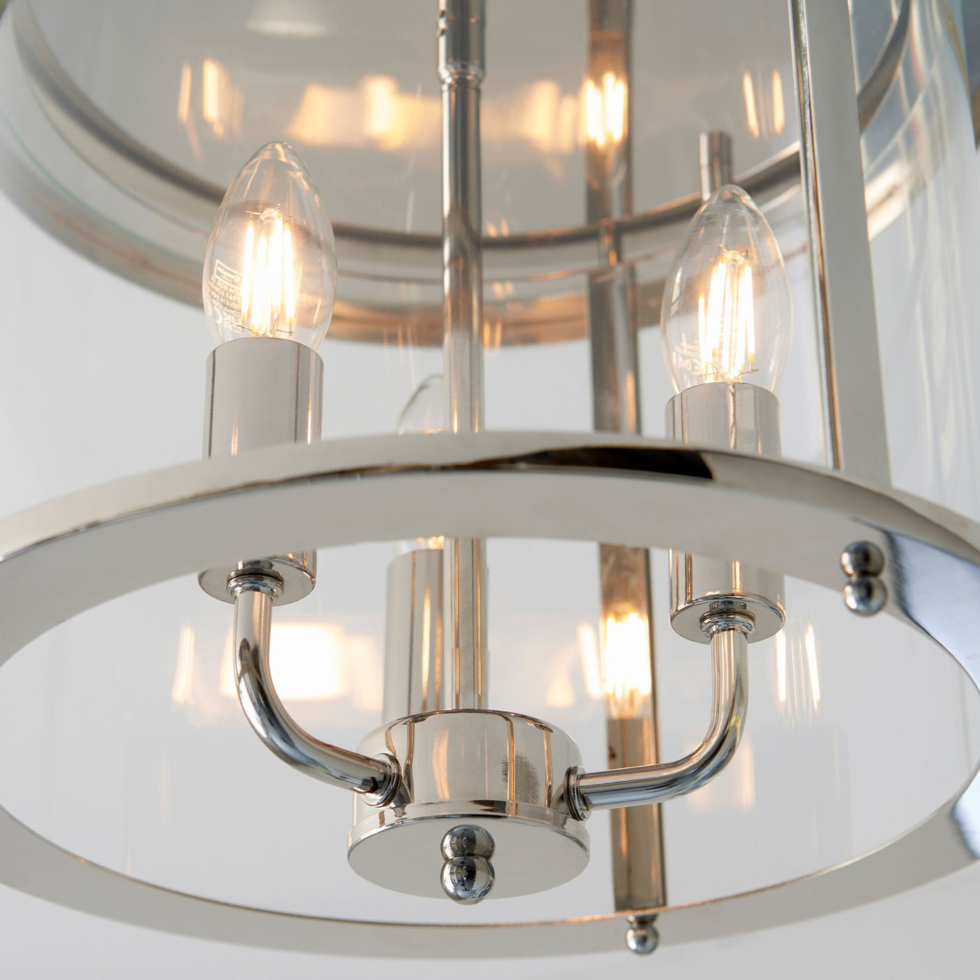 Bodhi Lighting Caversham 3 Ceiling Light - Silver House of Isabella UK