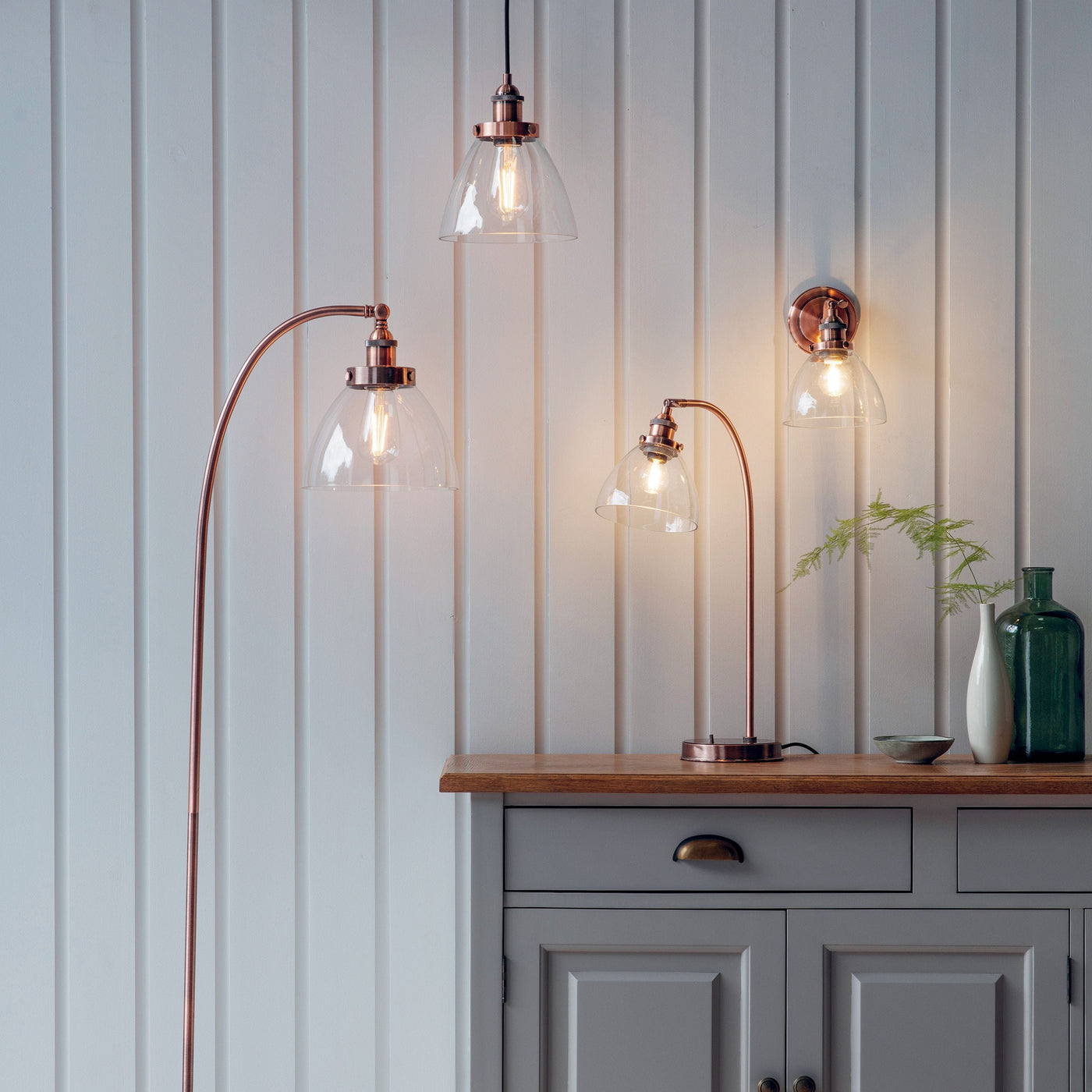 Bodhi Lighting Chadderton Lamp - Copper House of Isabella UK