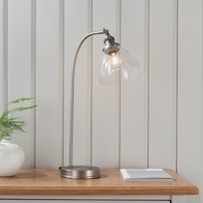 Bodhi Lighting Chadderton Lamp - Silver House of Isabella UK