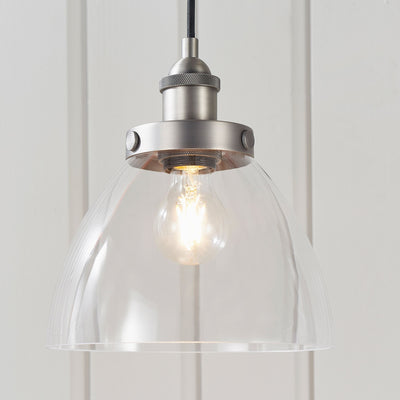 Bodhi Lighting Chadderton Pendant Light - Silver House of Isabella UK