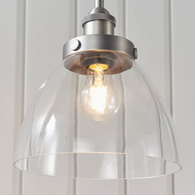 Bodhi Lighting Chadderton Pendant Light - Silver House of Isabella UK