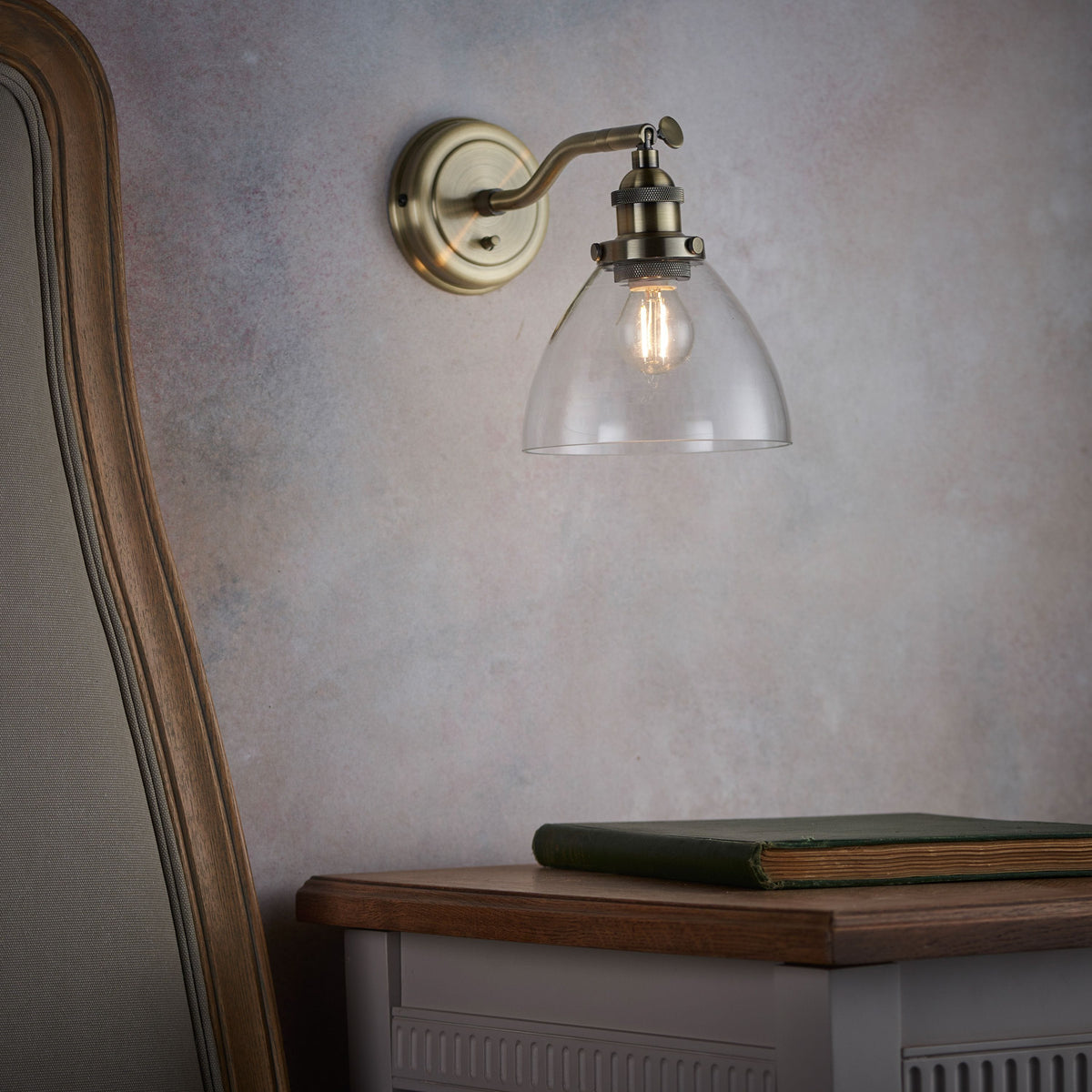 Chadderton Wall Light - Brass.