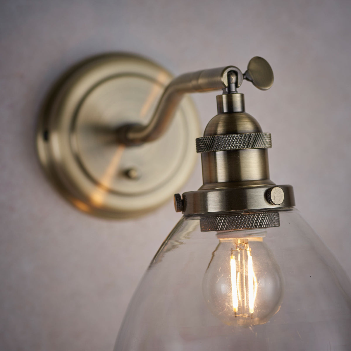 Chadderton Wall Light - Brass.