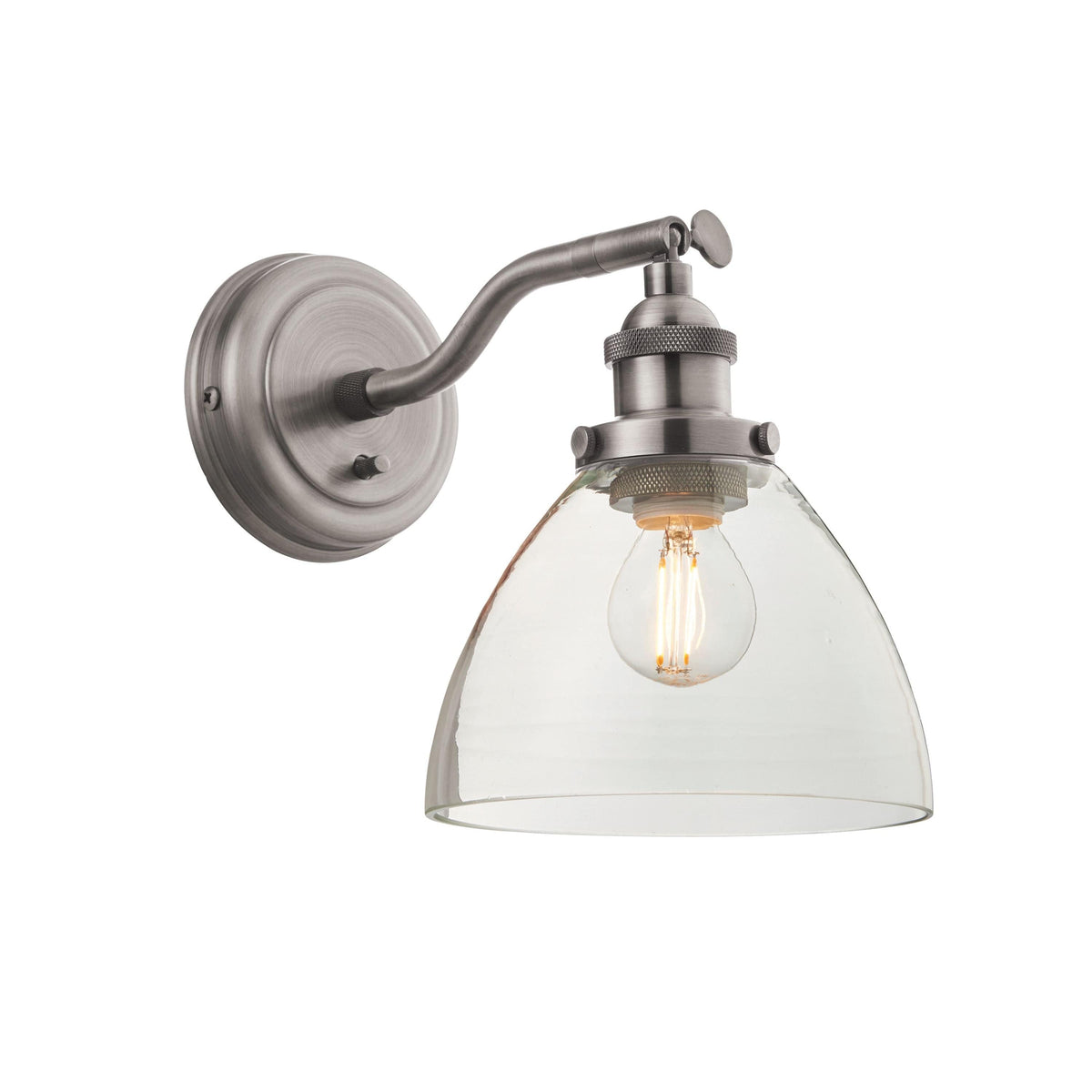 Chadderton Wall Light - Silver.