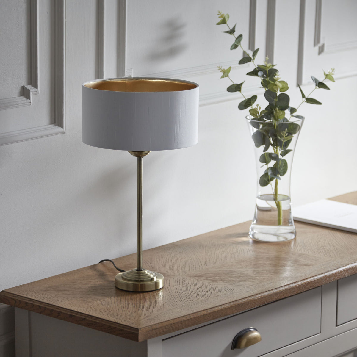 Chagford Lamp - Antique Brass.