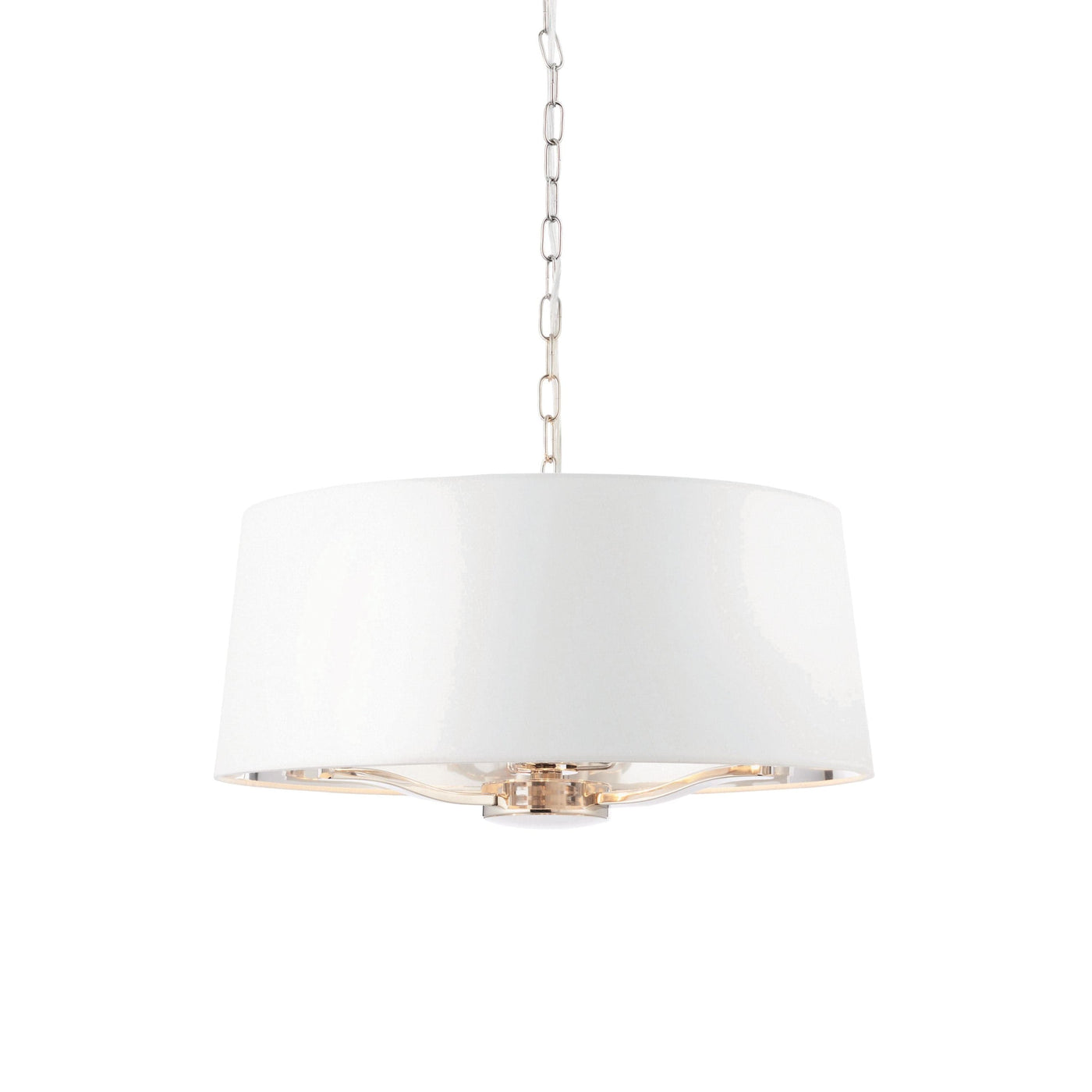 Bodhi Lighting Charaton 1 Pendant Light Bright Nickel House of Isabella UK