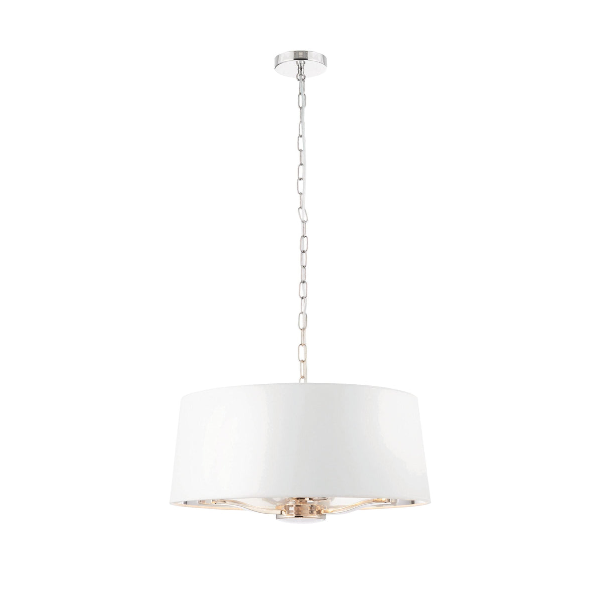 Charaton 1 Pendant Light Bright Nickel.