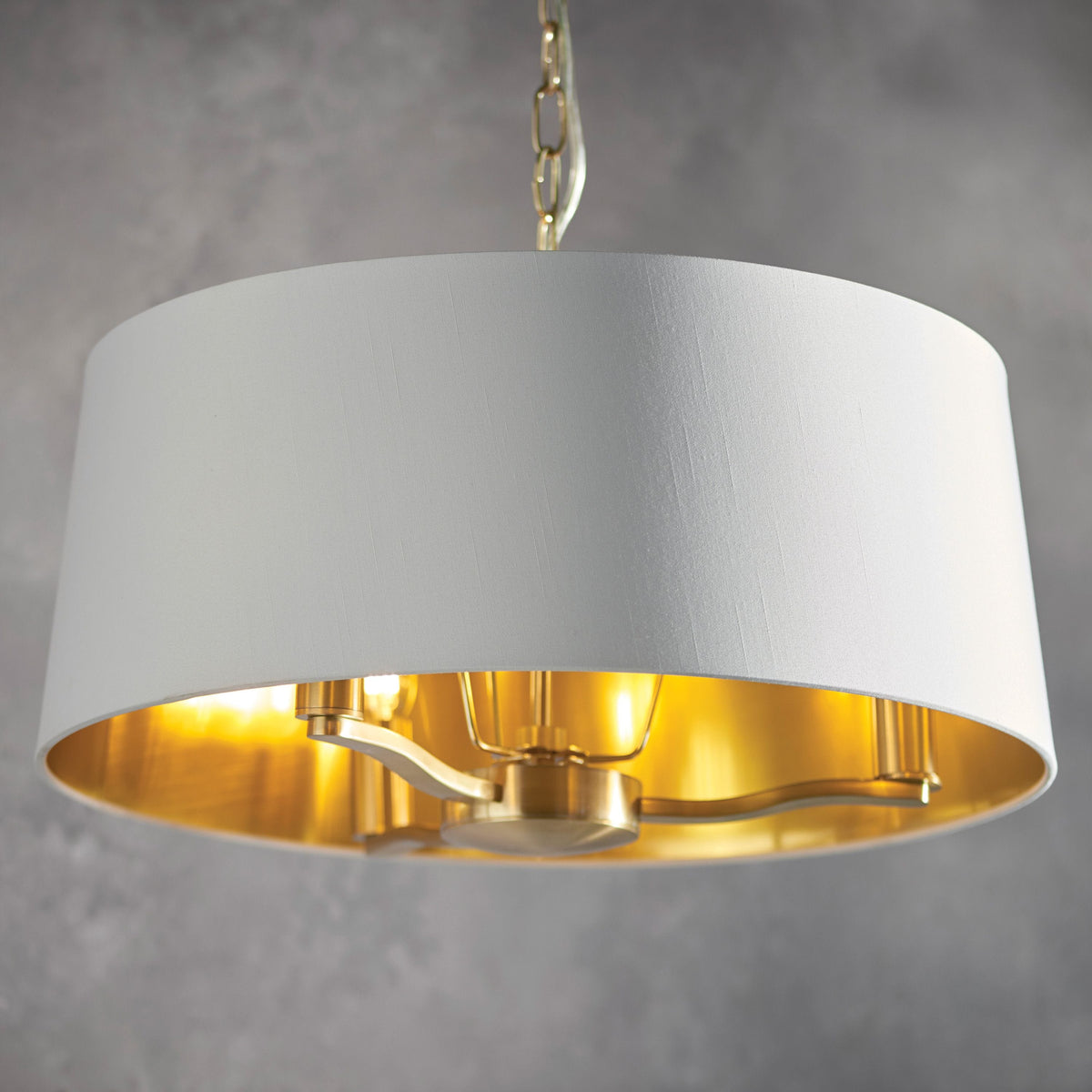 Charaton 1 Pendant Light Brushed Gold.