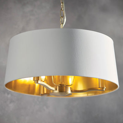 Bodhi Lighting Charaton 1 Pendant Light Brushed Gold House of Isabella UK