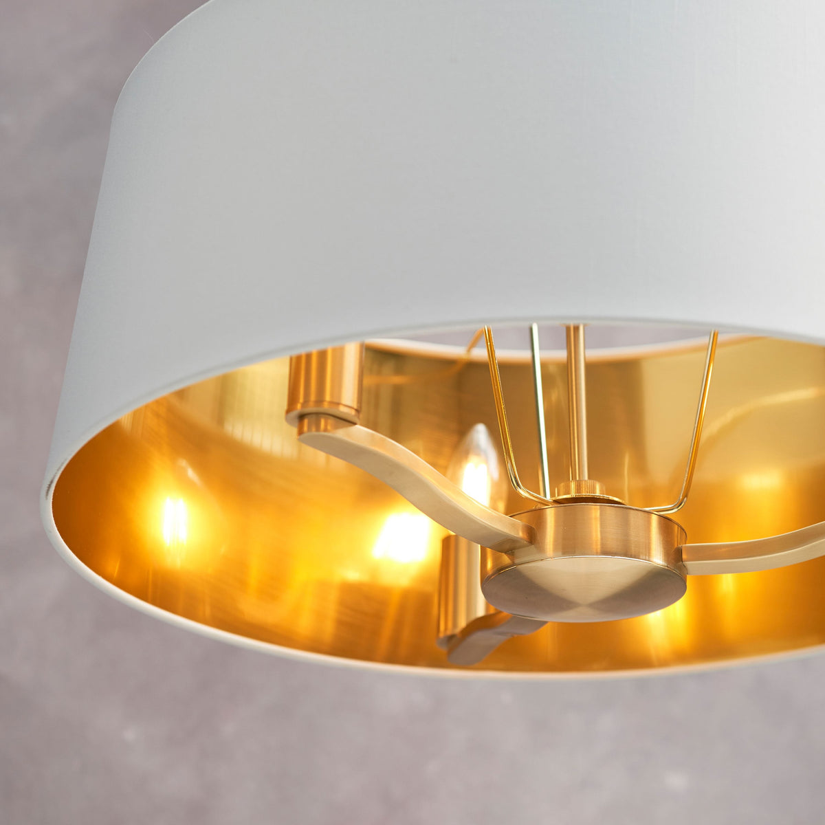 Charaton 1 Pendant Light Brushed Gold.