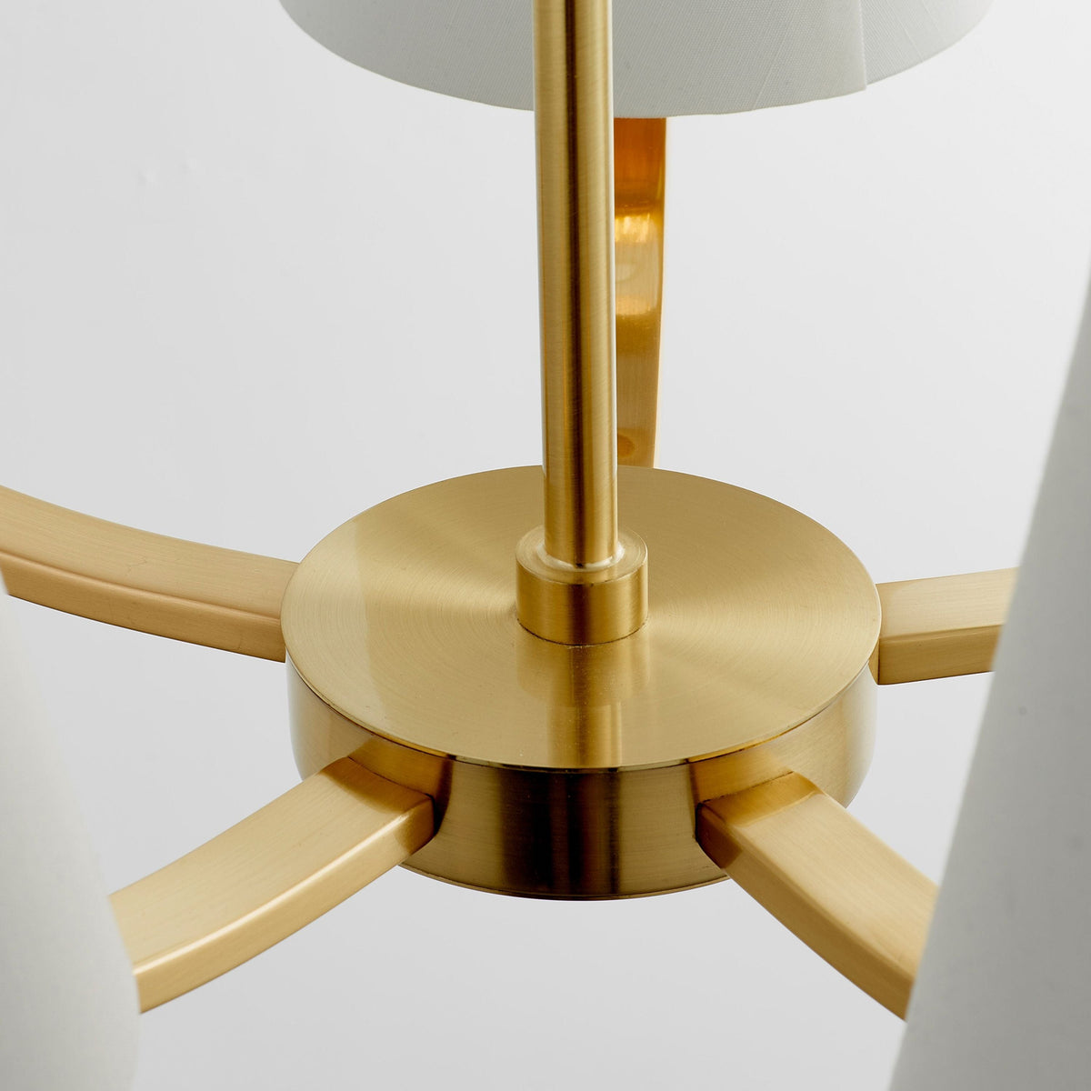Charaton 5 Pendant Light Brushed Gold.