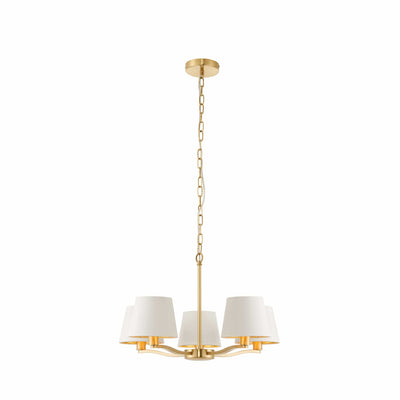 Bodhi Lighting Charaton 5 Pendant Light Brushed Gold House of Isabella UK