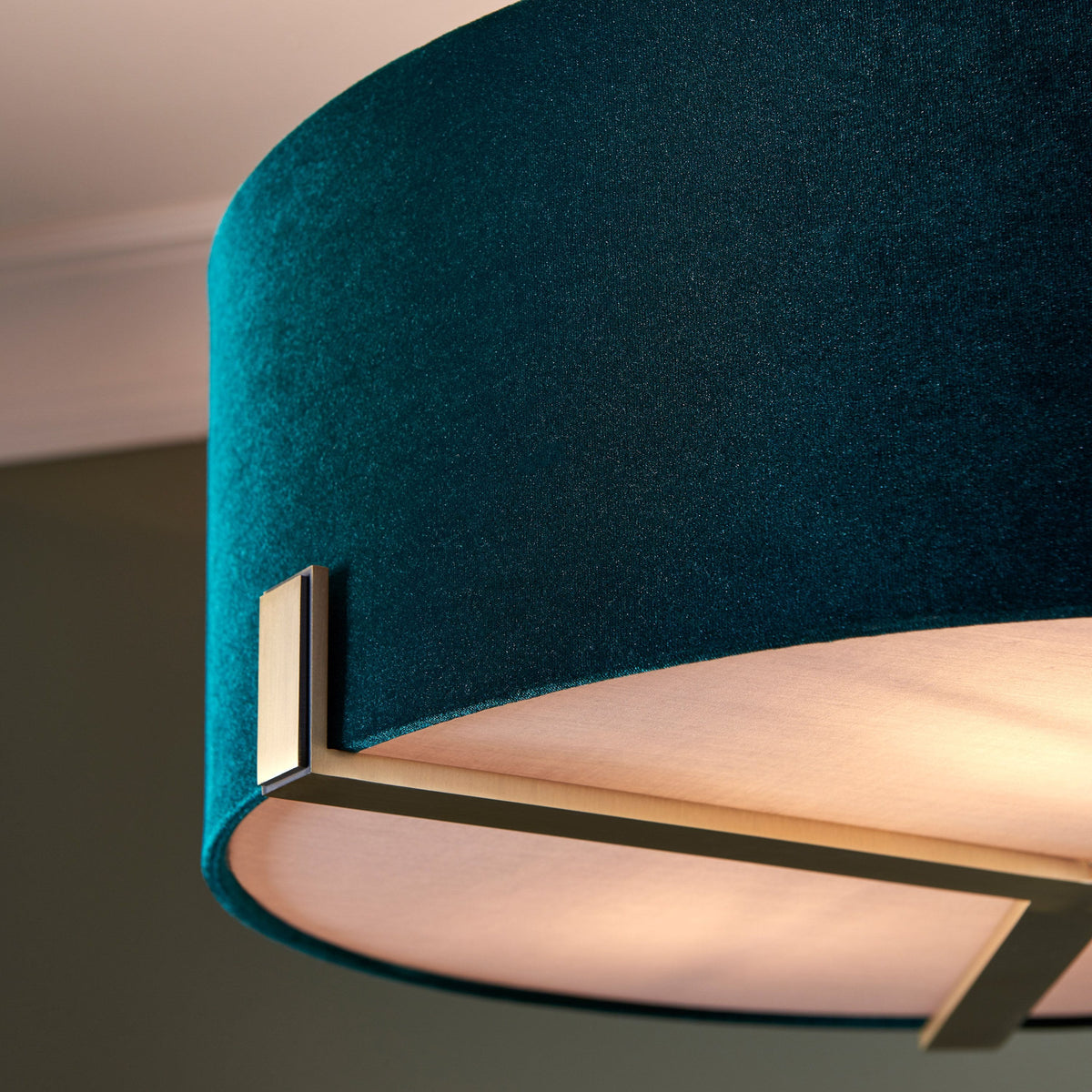 Charterhouse Pendant Light Antique Brass.