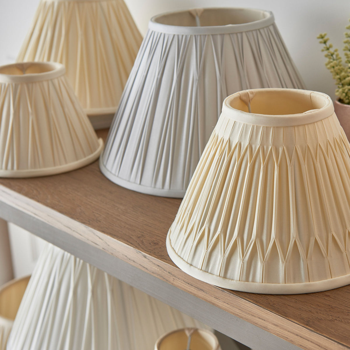 Bodhi Lighting Chatterton 1 Shade Light Ivory 30cm House of Isabella UK