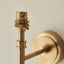 Bodhi Lighting Chester 1 Wall Light Fitting Aged Brass House of Isabella UK