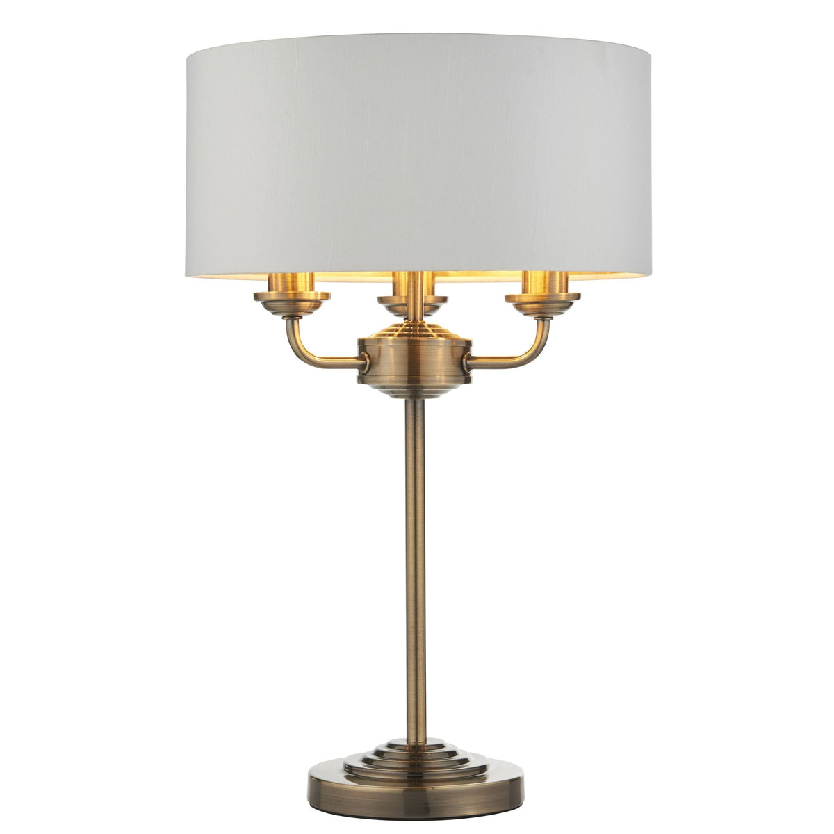 Chickerell 3 Light - Table Antique Brass.