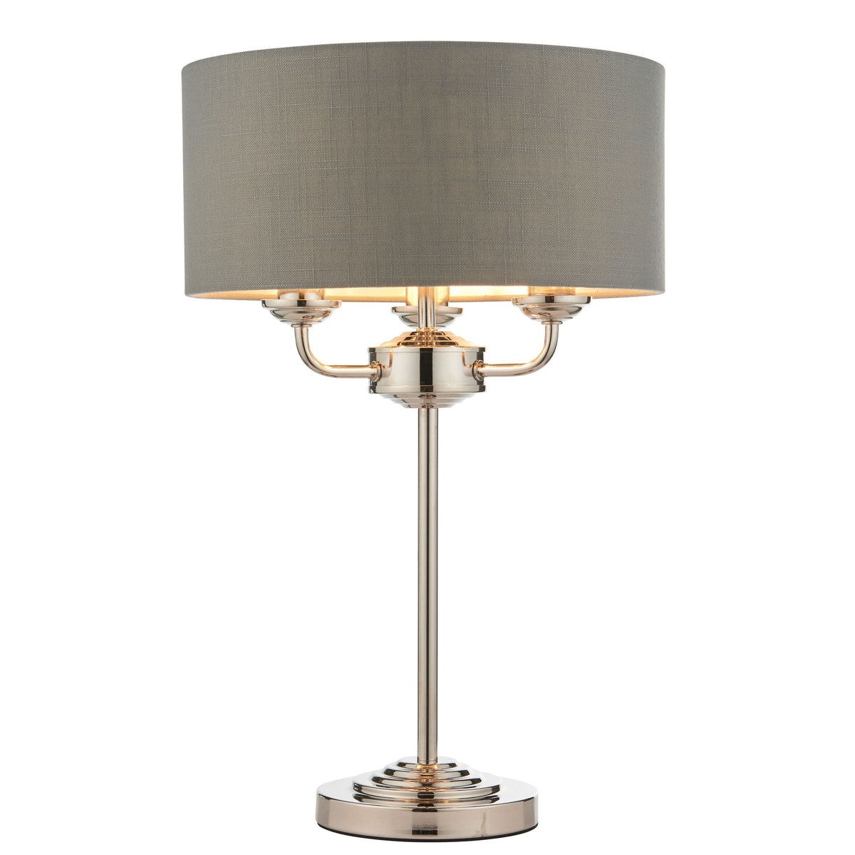 Chickerell 3 Light - Table Nickel.