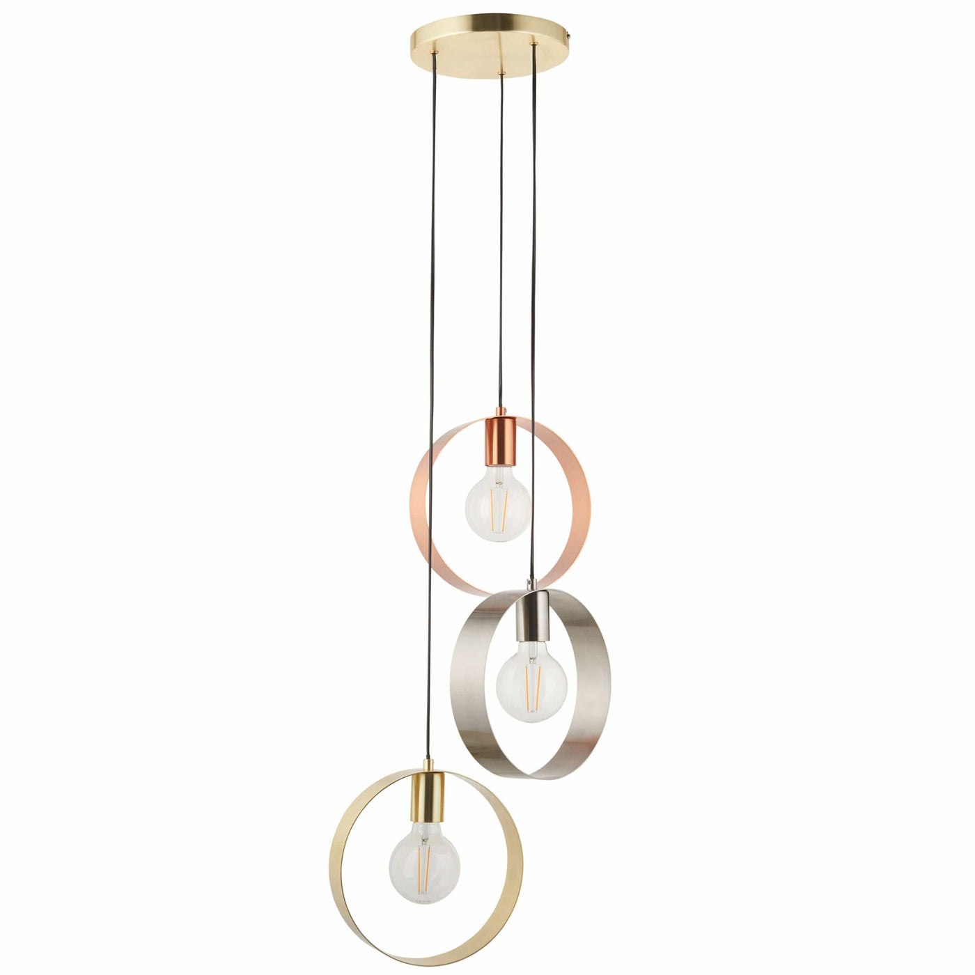 Bodhi Lighting Christon 3 Pendant Light House of Isabella UK