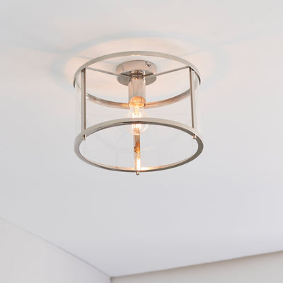 Bodhi Lighting Chudleigh 1 Ceiling Light - Silver House of Isabella UK