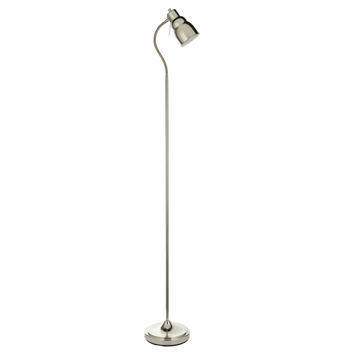 Bodhi Lighting Classic Flexi Floor Lamp Bright Nickel House of Isabella UK