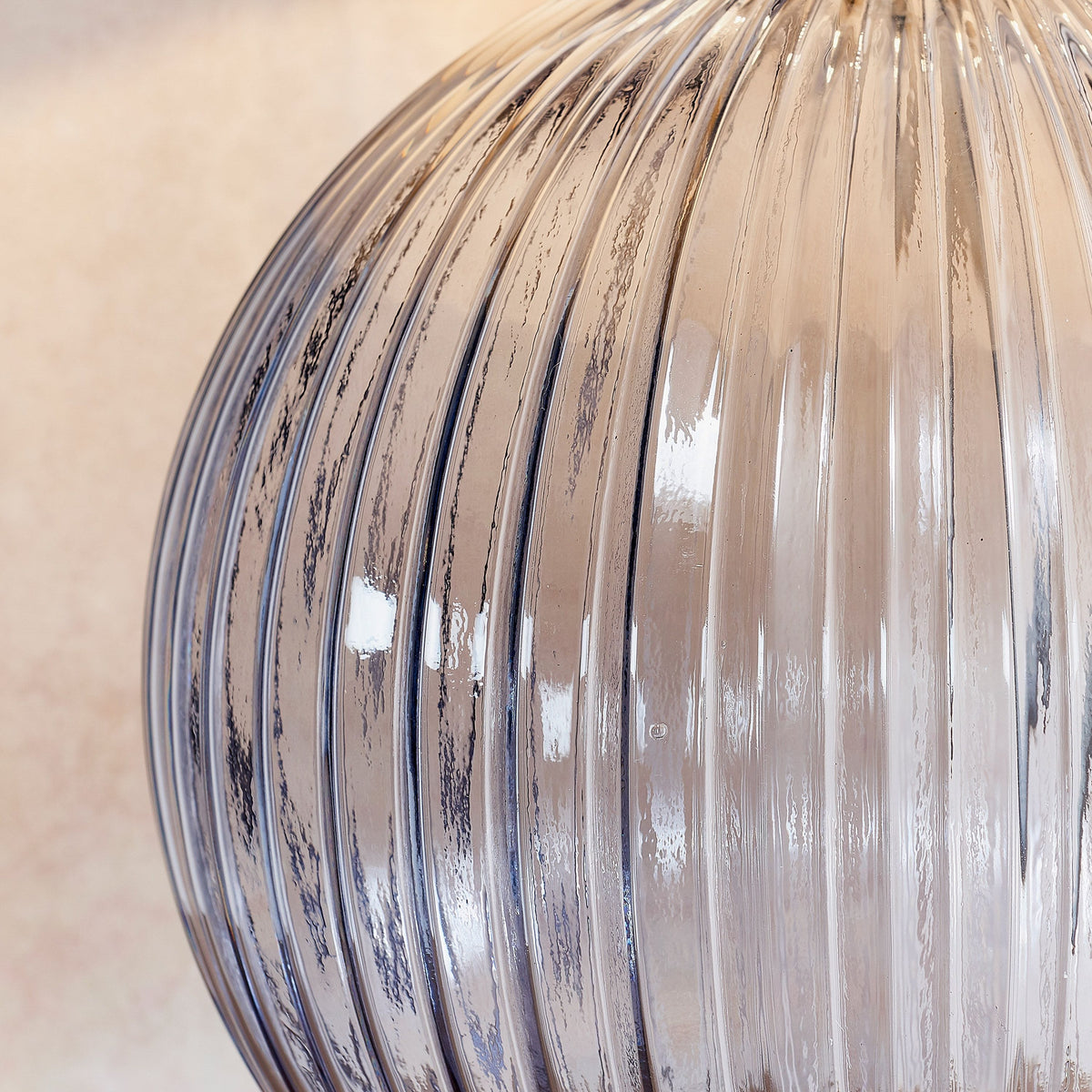 Coatbridge Table Lamp Smokey Grey.