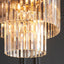 Bodhi Lighting Conaston 4 Pendant Light Brushed Aged Brass House of Isabella UK