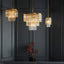 Bodhi Lighting Conaston 7 Pendant Light Brushed Aged Brass House of Isabella UK