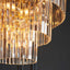 Bodhi Lighting Conaston 7 Pendant Light Brushed Aged Brass House of Isabella UK