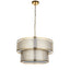 Bodhi Lighting Cordero 6 Pendant Light Gold/White House of Isabella UK