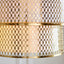Bodhi Lighting Cordero 6 Pendant Light Gold/White House of Isabella UK