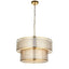 Bodhi Lighting Cordero 6 Pendant Light Gold/White House of Isabella UK
