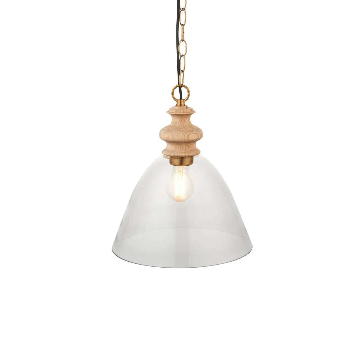 Bodhi Lighting Cotsbro 1 Pendant Light Natural Ash House of Isabella UK