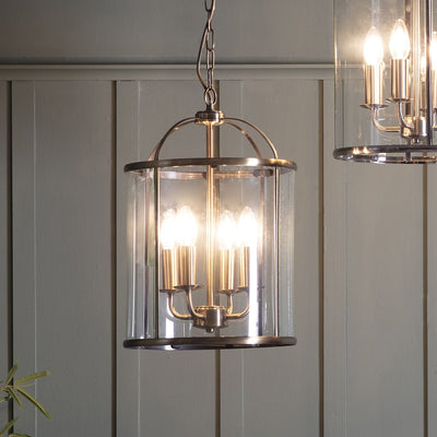 Bodhi Lighting Cowslip 4 Pendant Light Antique Brass House of Isabella UK