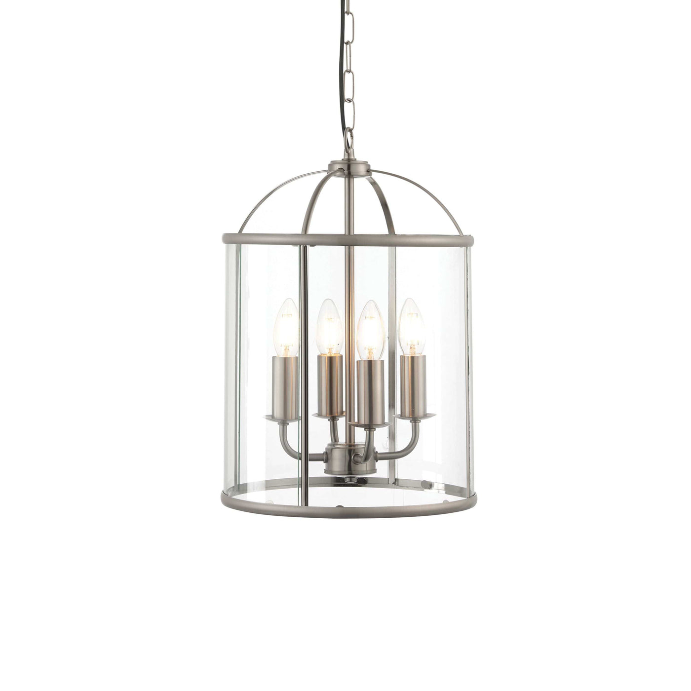 Bodhi Lighting Cowslip 4 Pendant Light Satin Nickel House of Isabella UK